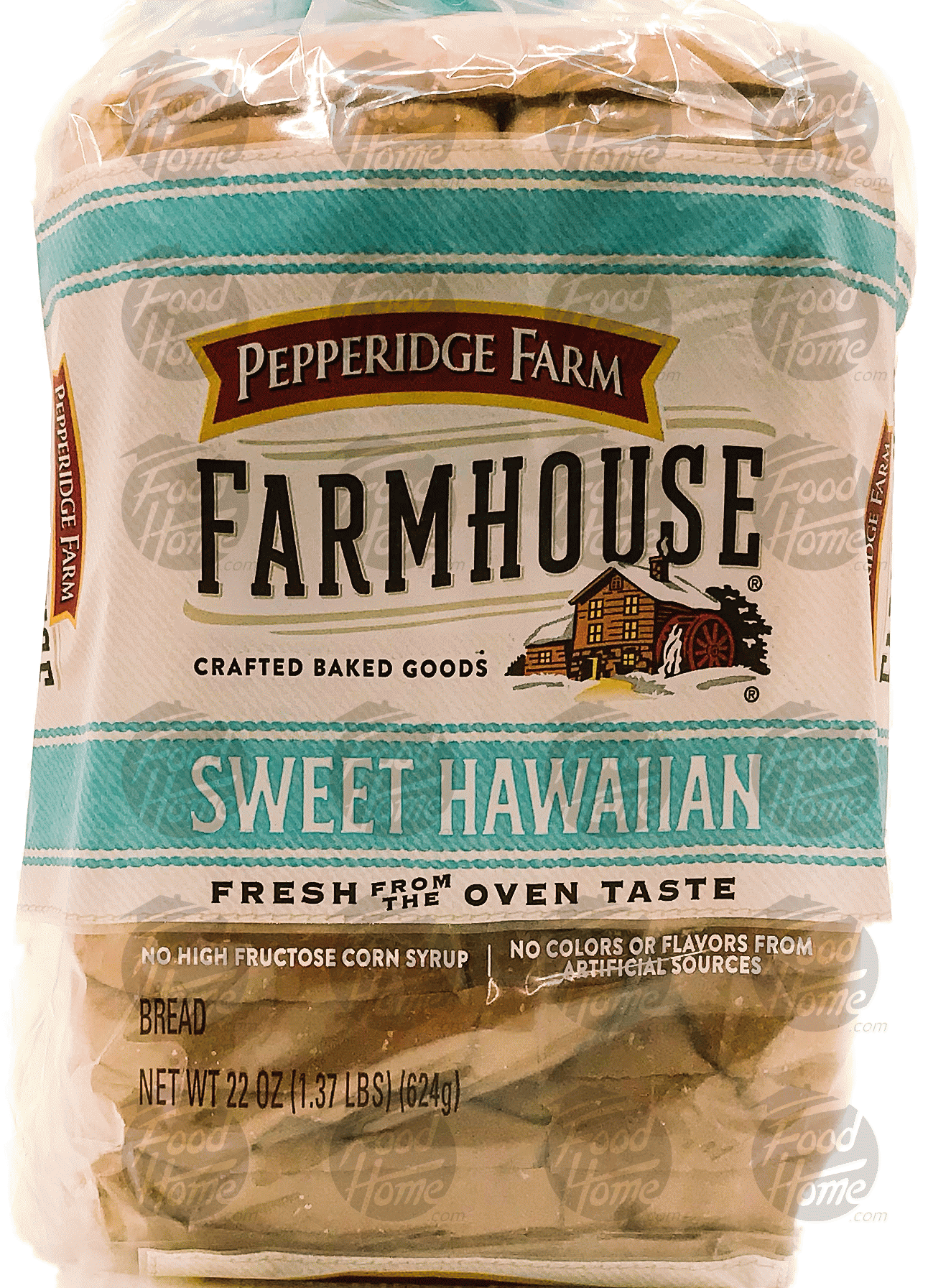 Pepperidge Farm Farmhouse sweet hawaiian sliced bread, wrapper Full-Size Picture